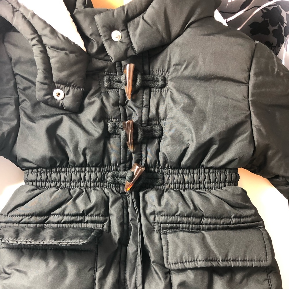 Old Navy Black Toddler girls coat size 2T
